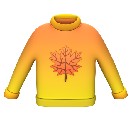 Sweater calido  3D Icon