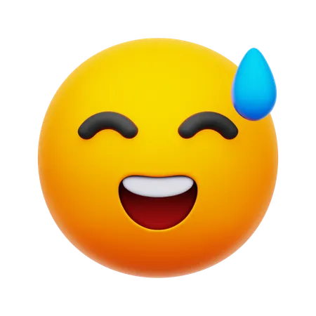 Rire emoji  3D Icon