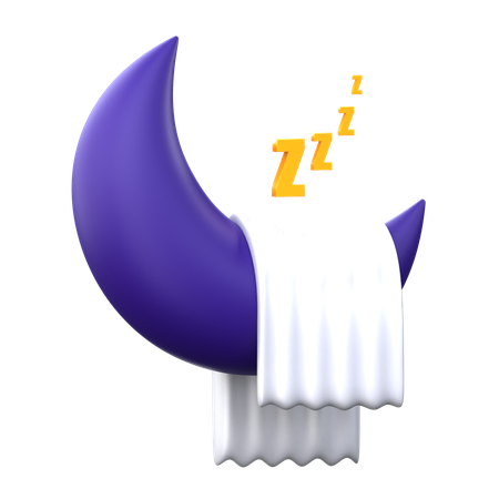 Suficiente sueño  3D Icon