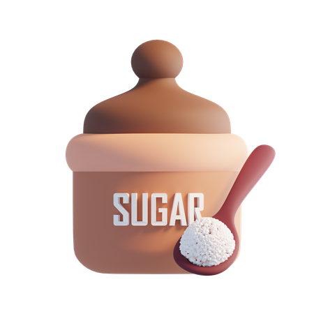 Sugar  3D Icon