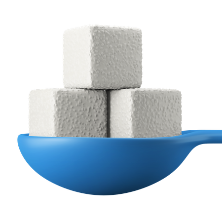 Sugar Cubes  3D Icon