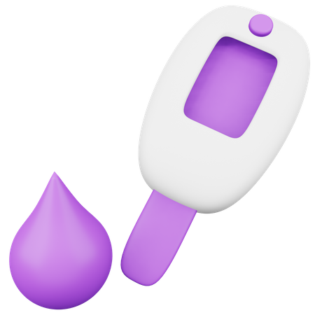 Sugar Test 3D Icon