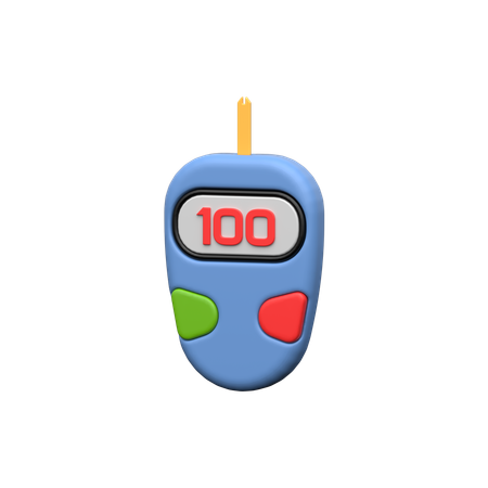 Sugar test meter  3D Icon
