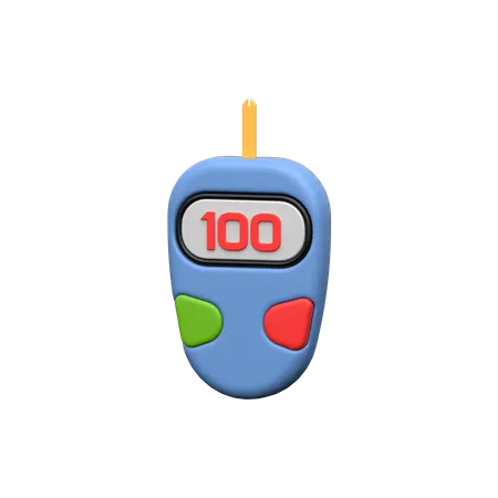 Sugar test meter  3D Icon