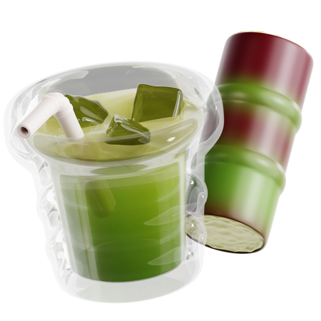 Sugarcane Juice  3D Icon