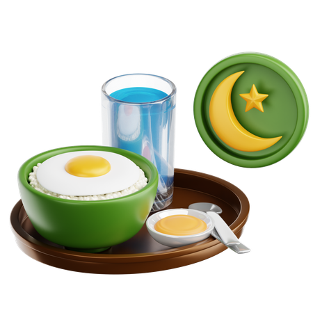 Suhoor  3D Icon