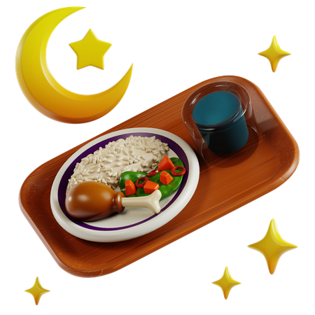 Suhoor  3D Icon
