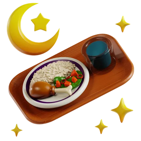 Suhoor  3D Icon