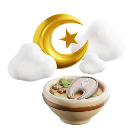 Suhoor Time  3D Icon
