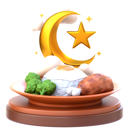 Suhoor  3D Icon