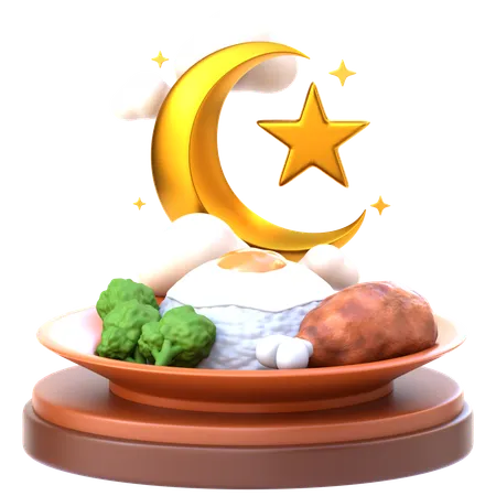 Suhoor  3D Icon