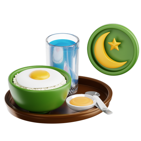 Suhoor  3D Icon