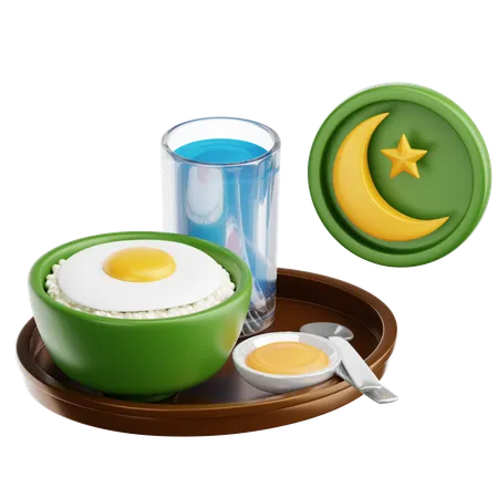 Suhoor  3D Icon