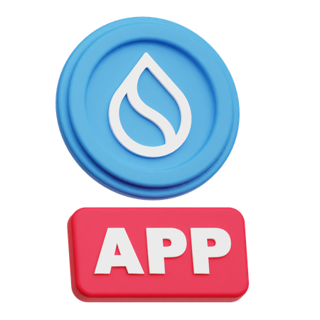 Sui App  3D Icon