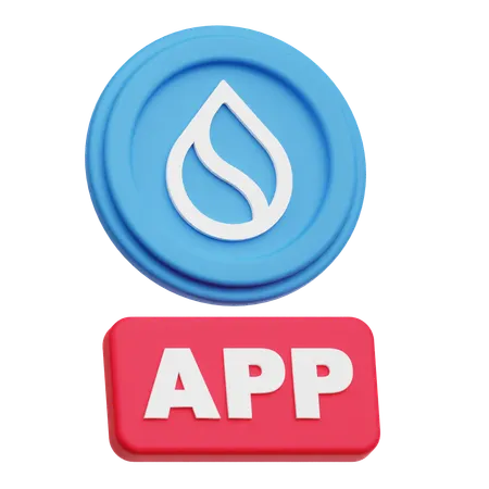 Sui App  3D Icon