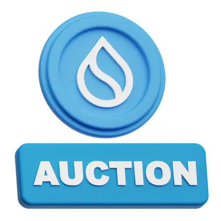 Sui Aucation  3D Icon
