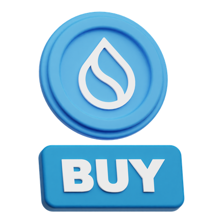 Sui Buy  3D Icon