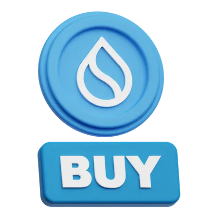 Sui Buy  3D Icon