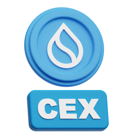 Sui Cex  3D Icon