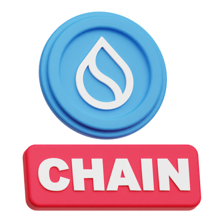 수이 체인  3D Icon
