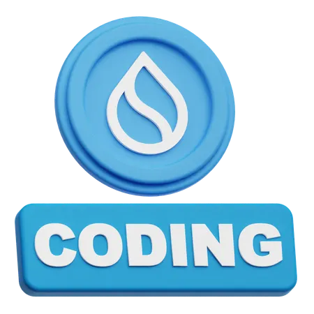 Sui Coding  3D Icon
