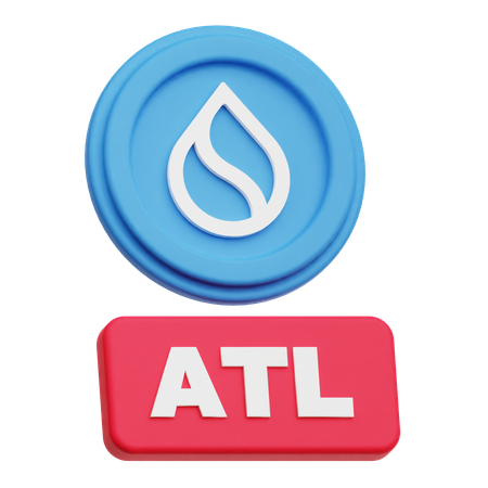 SUI-Münze ATL  3D Icon