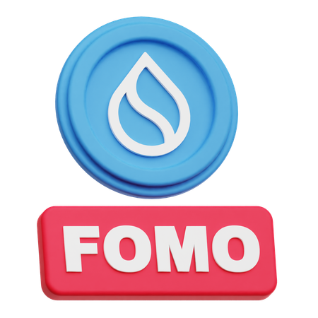 Sui Fomo  3D Icon