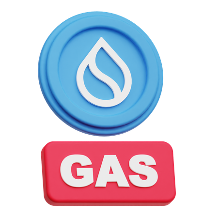 Sui Gas  3D Icon