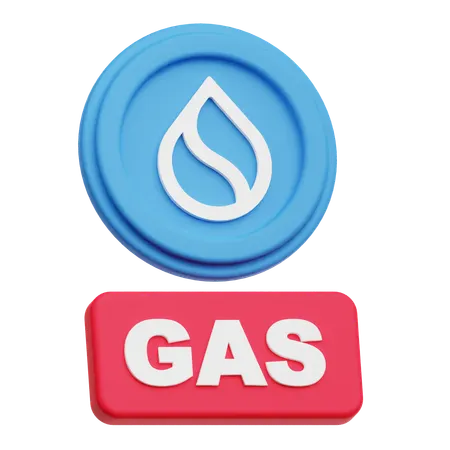 Sui Gas  3D Icon