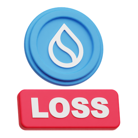Sui-Verlust  3D Icon