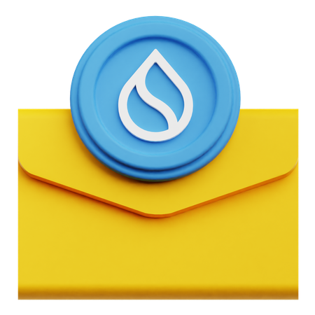 Sui Mail  3D Icon