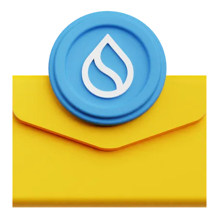 Sui Mail  3D Icon