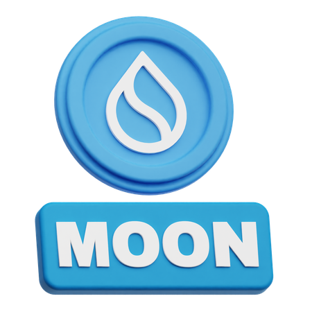 Sui Moon  3D Icon