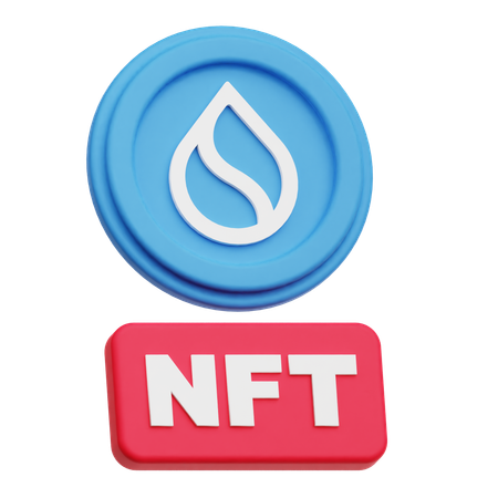 Sui Nft  3D Icon