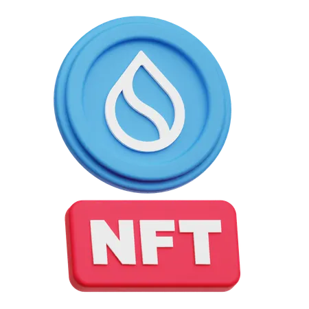 Sui Nft  3D Icon
