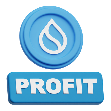Sui Profit  3D Icon