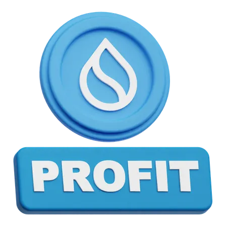 Sui Profit  3D Icon