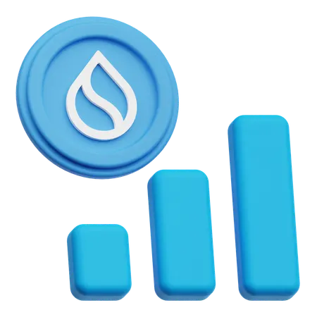 Sui Profit  3D Icon