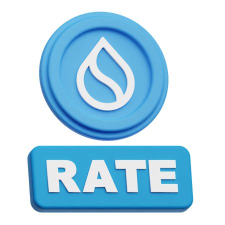 Sui Rate  3D Icon