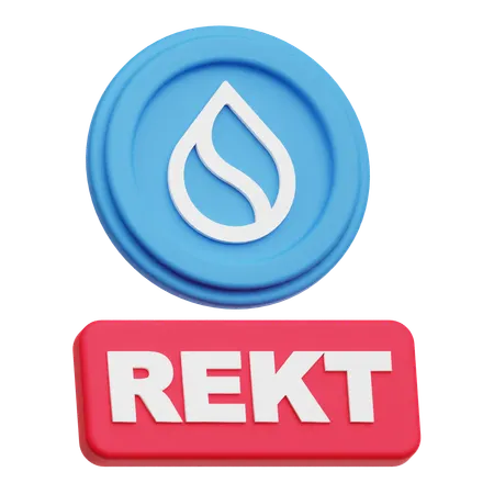 Sui Rekt  3D Icon