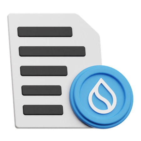 수이 리포트  3D Icon