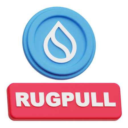 Sui rugpull  3D Icon