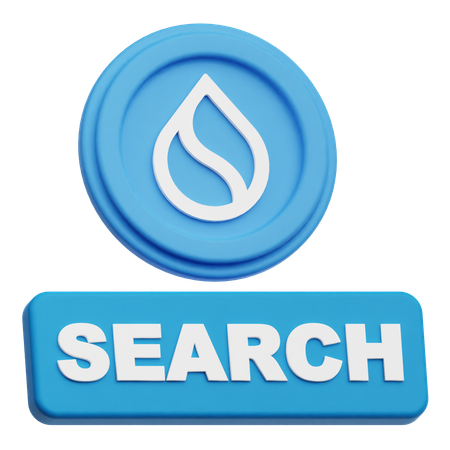 Sui Search  3D Icon