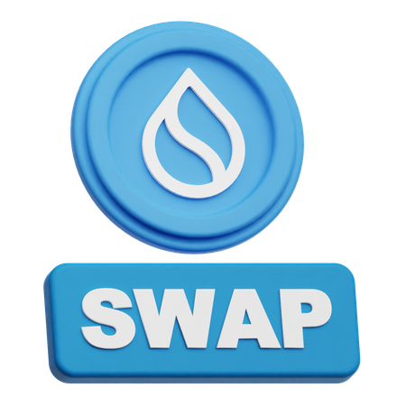 Sui-Tausch  3D Icon