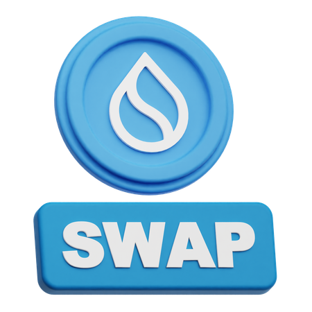 Sui Swap  3D Icon