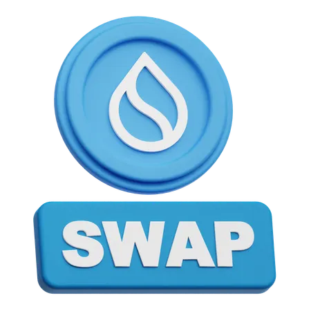 Sui Swap  3D Icon