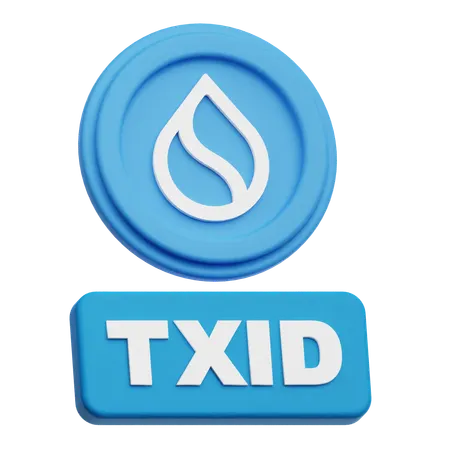 Sui Txid  3D Icon