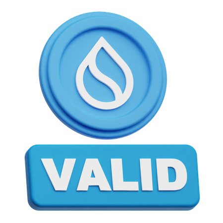 Sui Valid  3D Icon