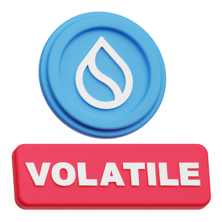 Sui Volatile  3D Icon