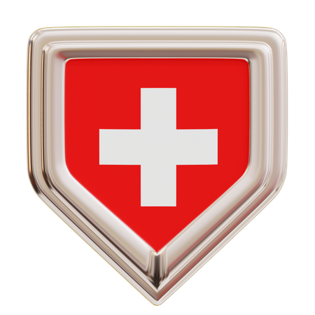 Suisse  3D Icon